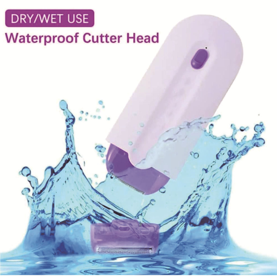 Touch sensor hair remover