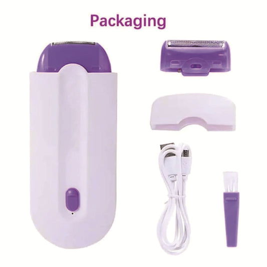 Touch sensor hair remover