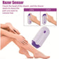 Touch sensor hair remover